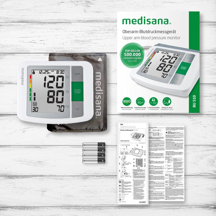 Produktbild Medisana Bu 510 (Blutdruckmessgerät Oberarm)