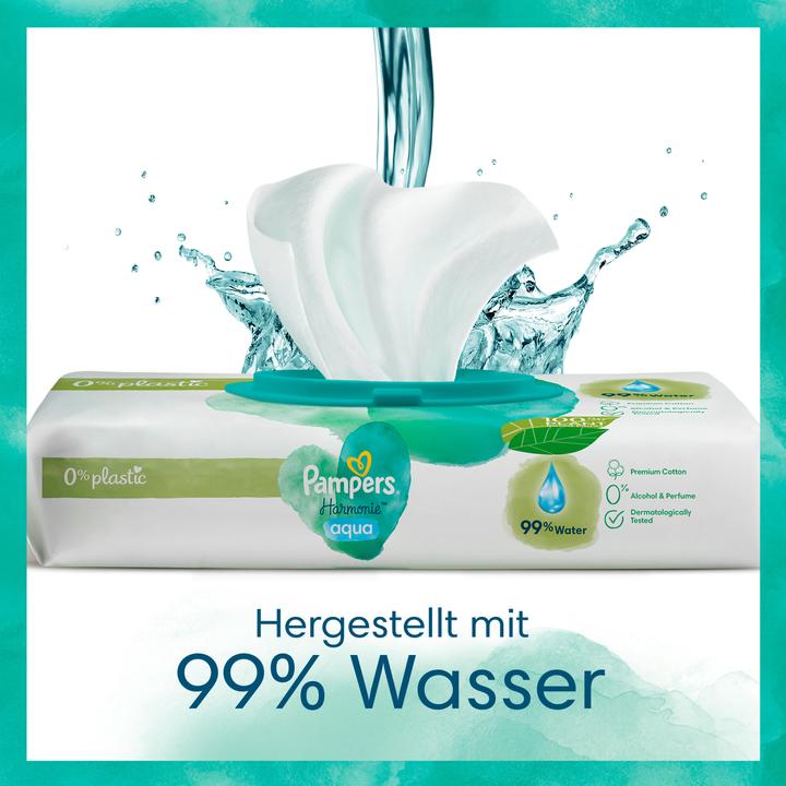 Produktbild Pampers Harmonie Aqua (144 Stück)