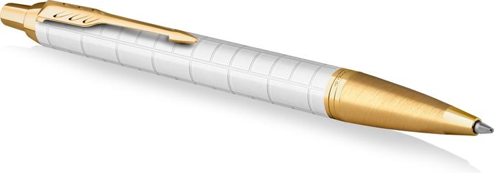 Produktbild Parker Kugelschreiber IM Premium Pearl G.C. M (Gold, Weiss, 1 x)