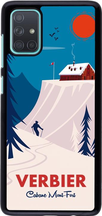 Actual product image PhoneLook Coque Verbier Cabane Mont-Fort (Samsung Galaxy A71)