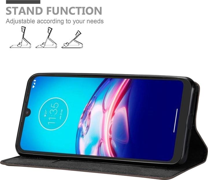 Produktbild Cadorabo Book Invisible Magnet Cover (Motorola Moto E6s)