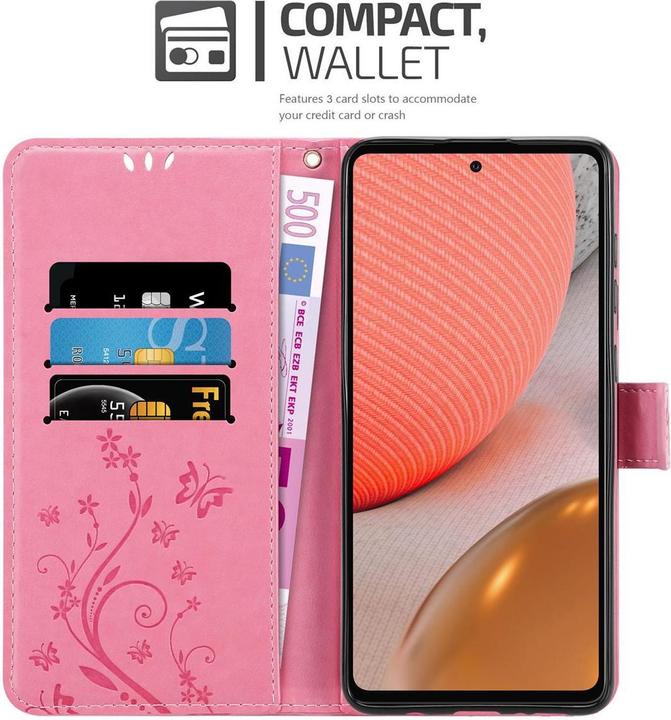 Immagine prodotto Cadorabo Copertina del libro a fiori (Samsung Galaxy A72, Samsung Galaxy A72 5G)