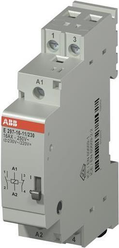 Actual product image ABB E297-16-11/230 Power Relay Gray