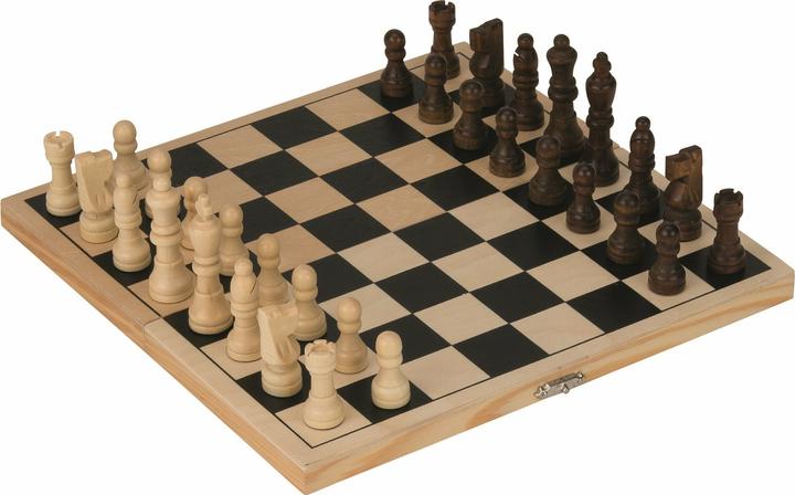 Goki Jeu d'échecs dans une mallette en bois