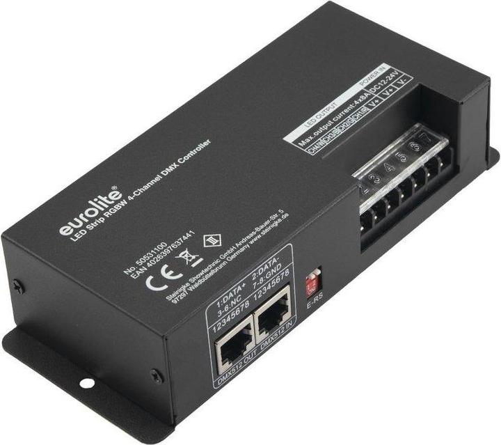 Actual product image Eurolite LED Strip RGBW 4 Channel DMX Controller