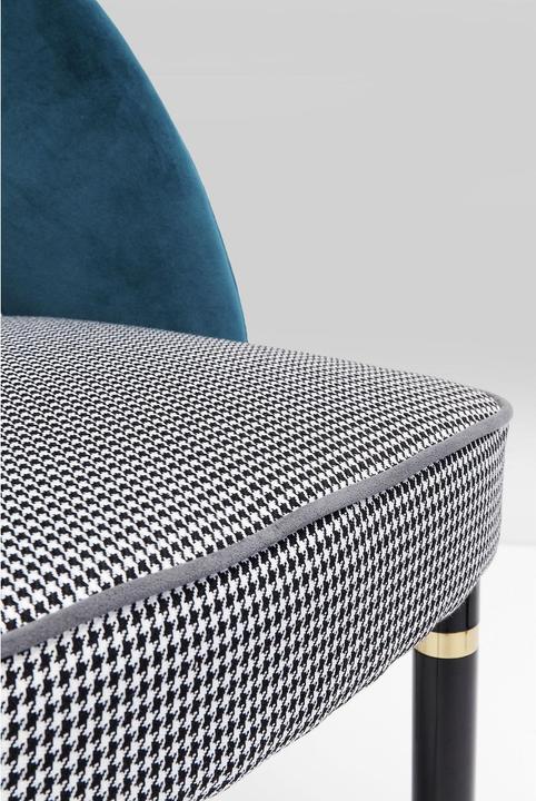 Actual product image Kare Design Stuhl Samantha Petrol