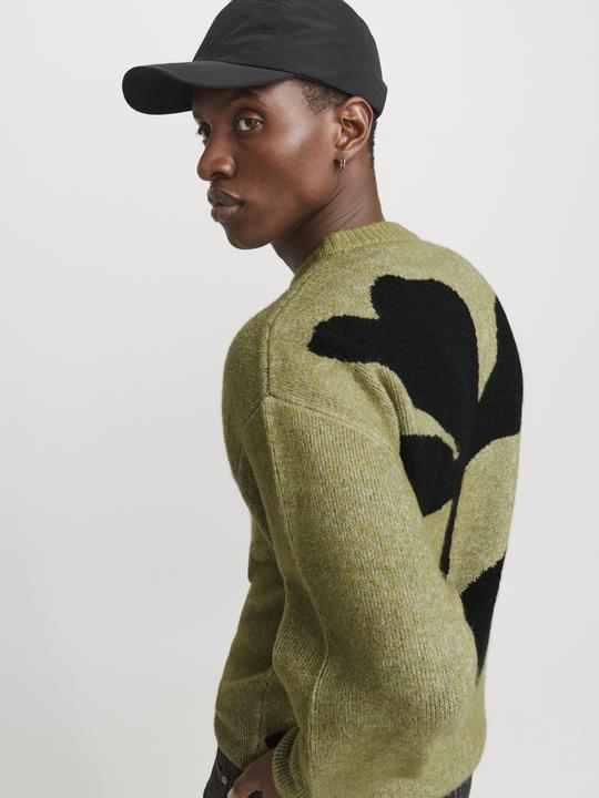 Actual product image Jack & Jones Jorollie Knit Crew Neck Styd Aw24 (S)