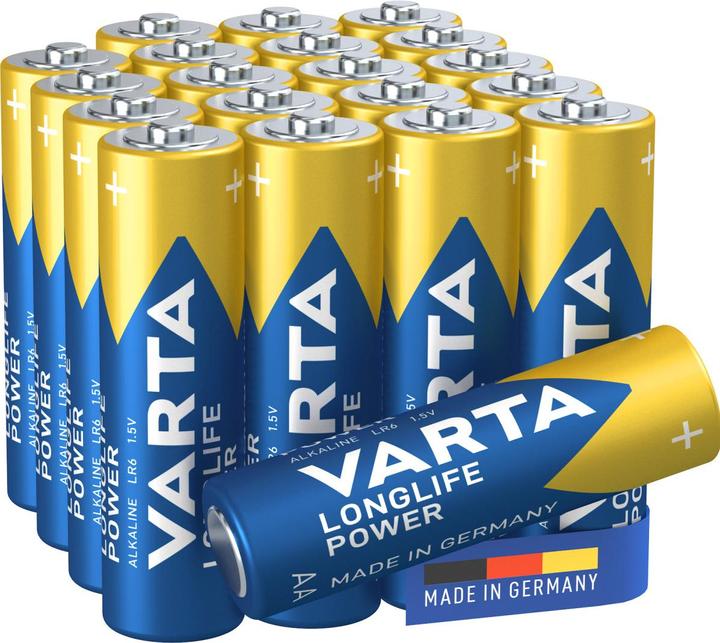 Image du produit Varta LONGLIFE Power (20 pcs, AA, 2960 mAh)