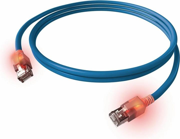 Actual product image Sacon Patch cable (PiMF, CAT6a, 0.50 m)