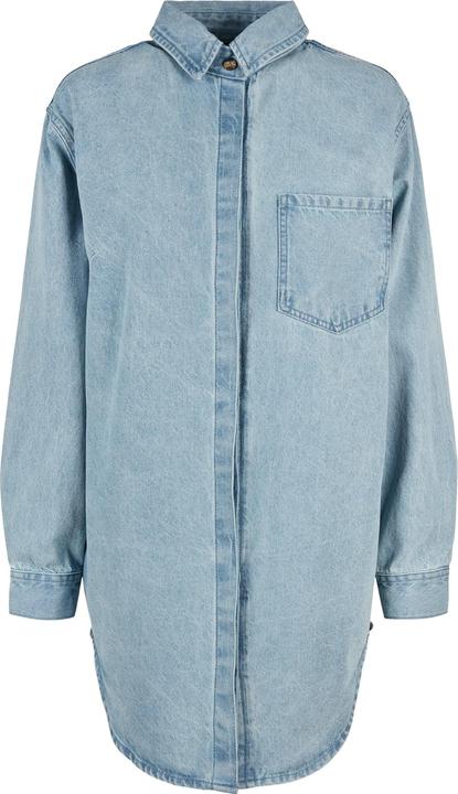 Urban Classics Ladies Oversized Denim Shirt Dress