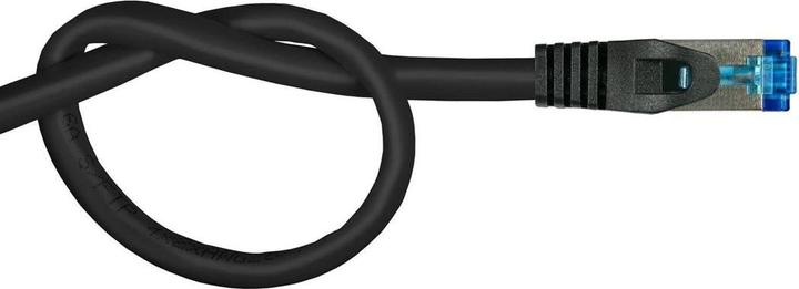 Produktbild Kabelmeister Patchkabel SmartFLEX, Cat.6A, S/FTP, halogenfreier TPE-Kabelmantel (LSZH), UV-beständig, schwarz,25 (S/FTP, CAT6, 25 m)