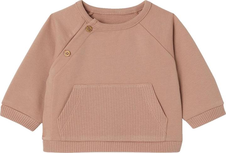 Produktbild Vertbaudet Bio-Kollektion: Leichtes Baby Sweatshirt mit Tasche (74)