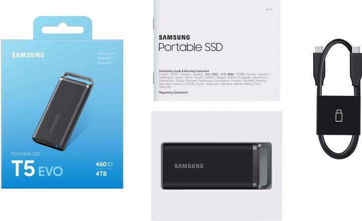 Actual product image Samsung T5 EVO (4000 GB)