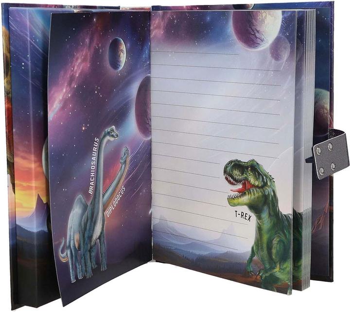 Image du produit Dino T-Rex (À rayures, Couverture rigide)