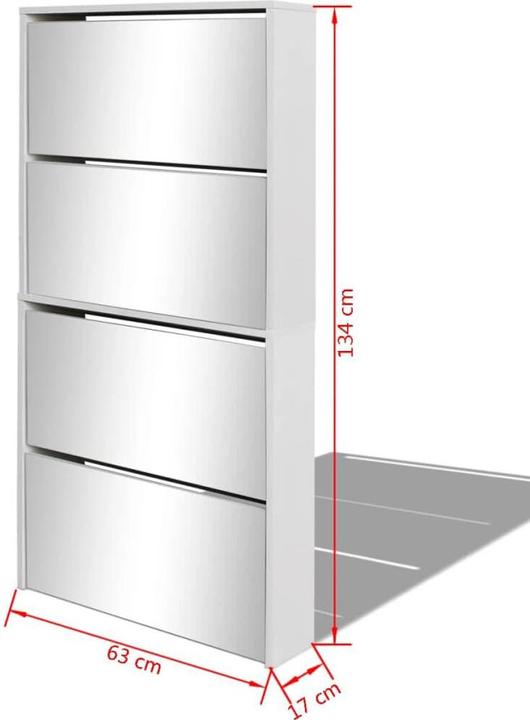 Immagine prodotto VidaXL Leonidas (63 x 17 x 134 cm)