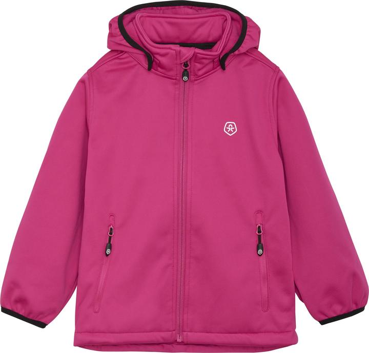 Color Kids Softshell W. Fleece Festival Fuchsia