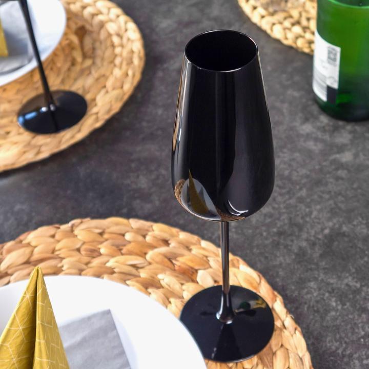 Image du produit Intirilife Lot de flûtes à champagne 220ml (22 cl, 4 Verres, Flûtes à champagne)