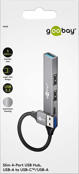 Produktbild Goobay 74458 (USB-A, 4 Ports)