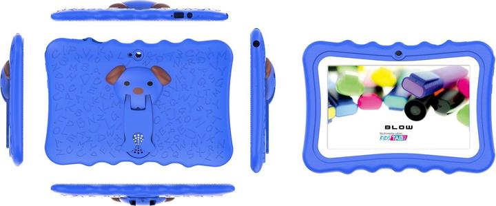 Produktbild Blow Tablet KidsTAB7 V2 4/32GB niebieskie etui 2MP (7.01", 128 GB, Blue)