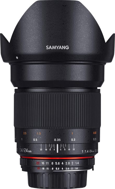 Actual product image Samyang 24mm f/1.4 ED AS IF UMC - Nikon F (Nikon F, APS-C / DX, full size)