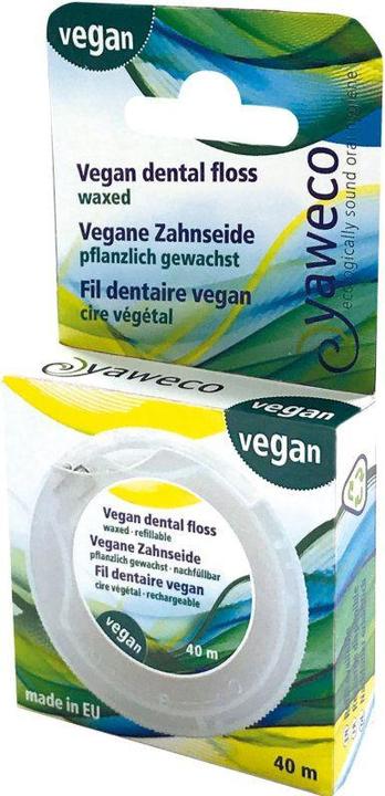 Produktbild Yaweco Vegane Zahnseide aus PLA pflanzlich gewachst (40 m)