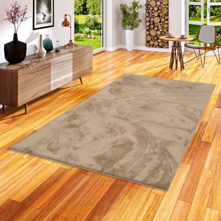 Produktbild Pergamon Luxus Super Soft Hochflor Langflor Teppich Melia (140 x 200 cm)