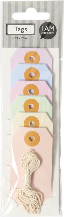 Image du produit I Am Creative Etiquettes cadeaux (Décoration pour cadeau, 24 x)