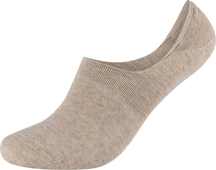 Produktbild Camano Füsslinge für Damen und Herren No Show Socken angenehm Tragekomfort optimaler Halt (4er Pack, 39, 42)