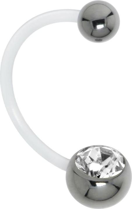 Bijouteria Schwangerschaftspiercing (Bioplast, Titan, Kristall)