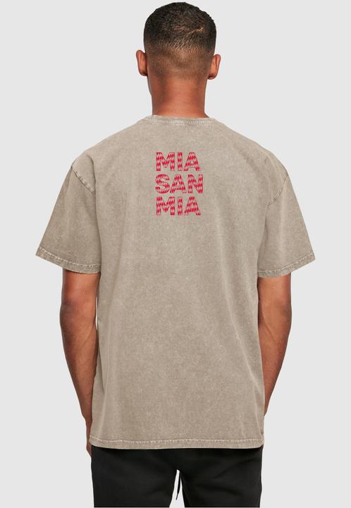 Immagine prodotto FC Bayern München Logo Red Acid Washed Heavy Oversize Tee - 115139 (XXL)
