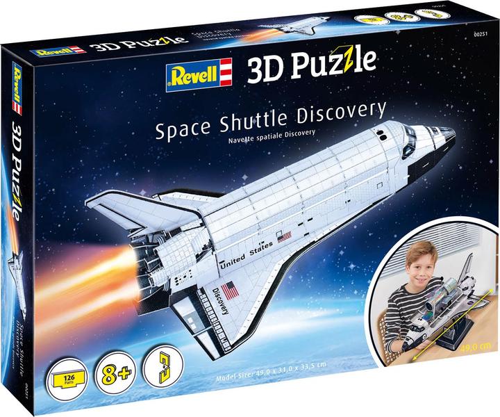 Image du produit Revell 3D Puzzle Space Shuttle Discovery 00251 1 pièce (126 pièces)