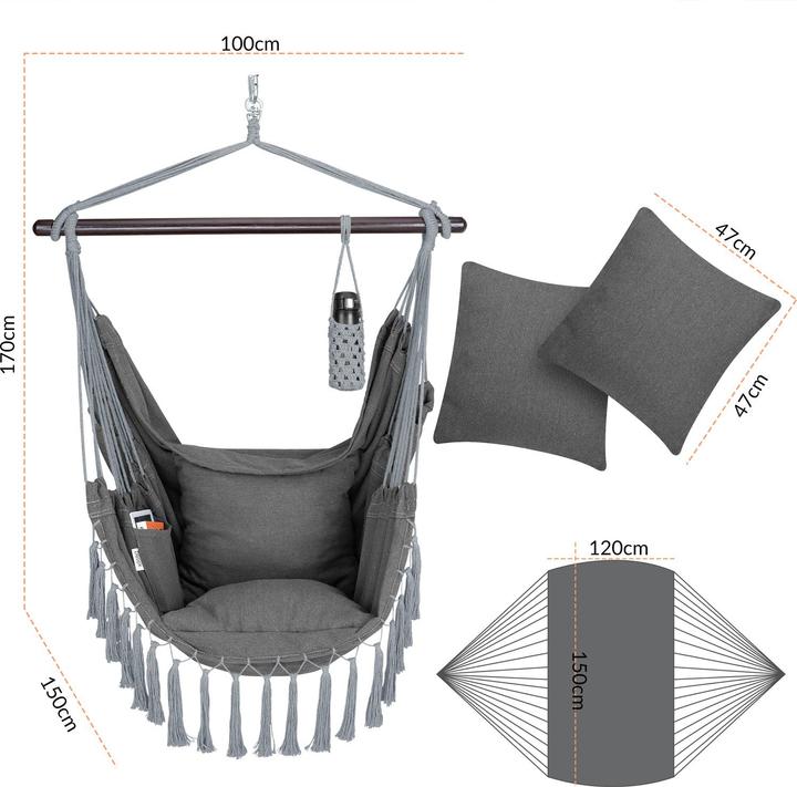 Produktbild Detex Hängesessel (150 kg)