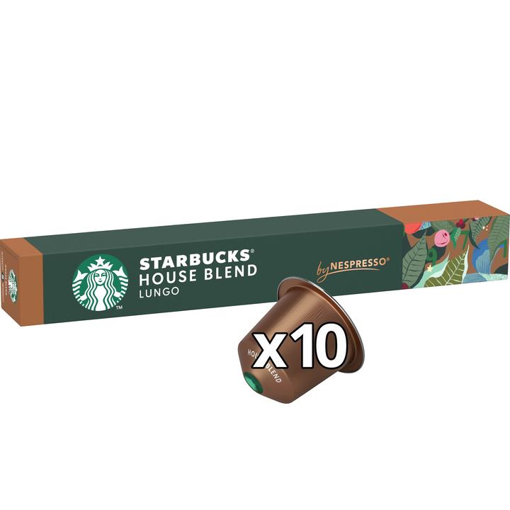 Starbucks House Blend by Nespresso Medium Roast (10 x Port.)