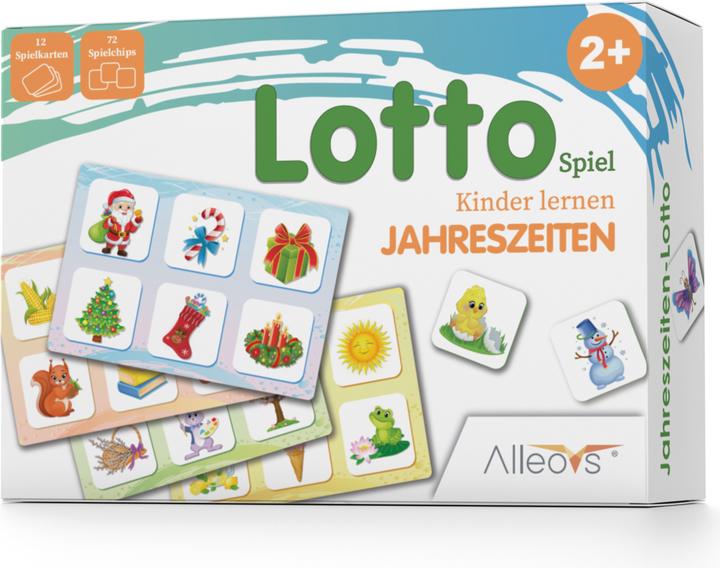 Actual product image Lotto game Children learn the seasons (German)