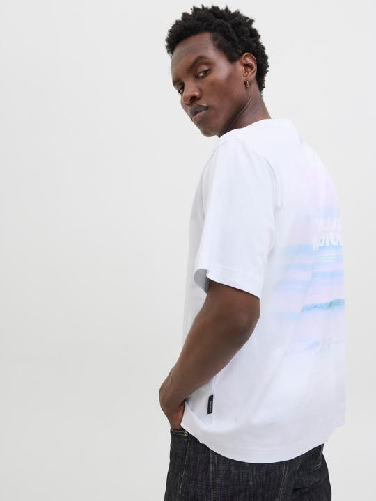 Image du produit Jack & Jones Gedruckt Rundhalsausschnitt T-shirt T-shirt (M)