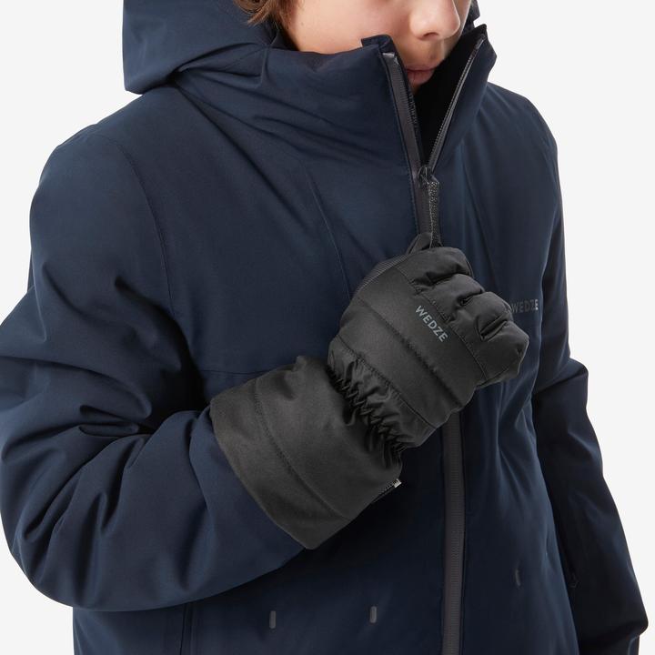 Image du produit Wedze Veste de ski enfants matelassée chaude et imperméable - 500 bleu (152)