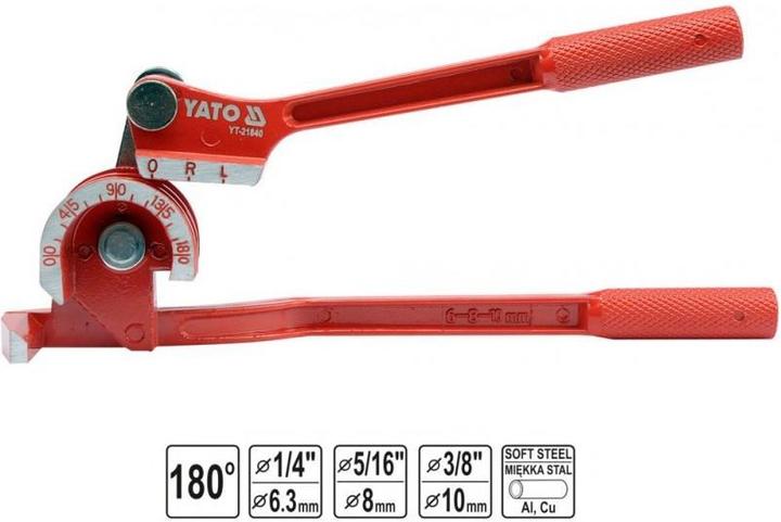 Yato Profi Handrohrbieger 6-10mm YT-21840 (265 mm)