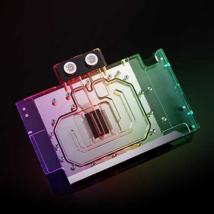 Produktbild Bitspower Nebula Strix/TUF 4080, ARGB - Nickel + Acryl