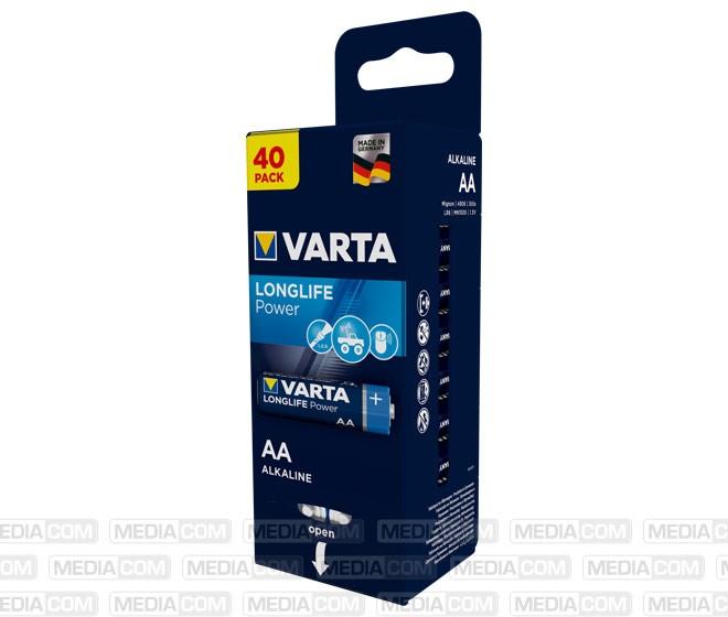 Actual product image Varta Longlife Power (40 pcs., AA, 2960 mAh)