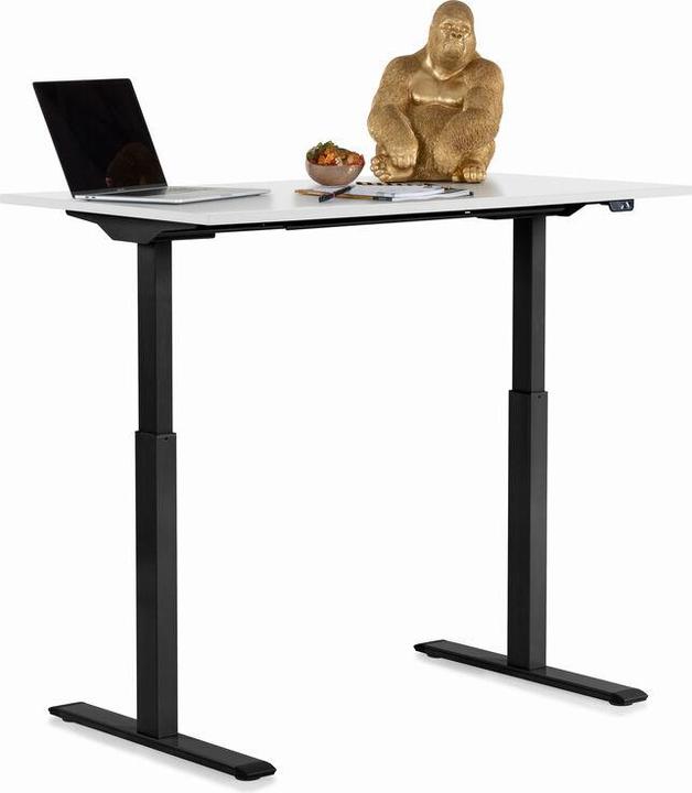 Produktbild Kare Design Schreibtisch Office Smart Schwarz Weiss 140x60 (140 x 60 x 76 cm)