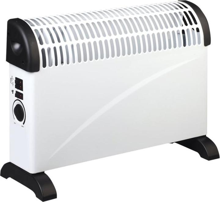 Actual product image Gripo 36555 electric radiator radiator with 2.000W, free-standing (2000 W)