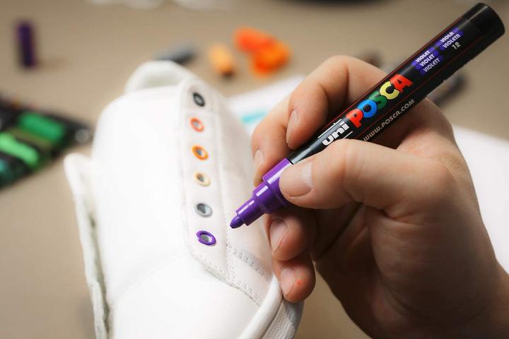 Actual product image Posca Felt-tip pen set (Multicoloured, 24 x)