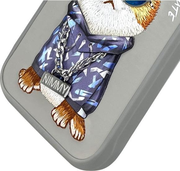 Produktbild PanzerGlass Nimmy case iPhone 15 Pro 6.1" gray Glasses Cool Cat (Apple iPhone 15 Pro)