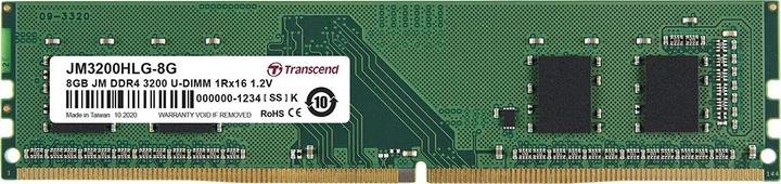 Transcend mSATA, MLC NAND Flash, /s read speed, /s write speed (1 x 8GB, 3200 MHz, DDR4-RAM, DIMM)