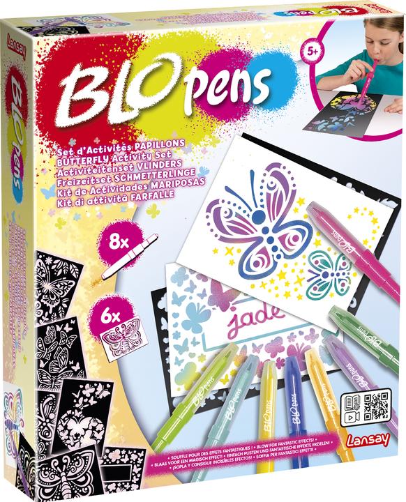 Produktbild Blopens Sprühstifteset Schmetterlinge
