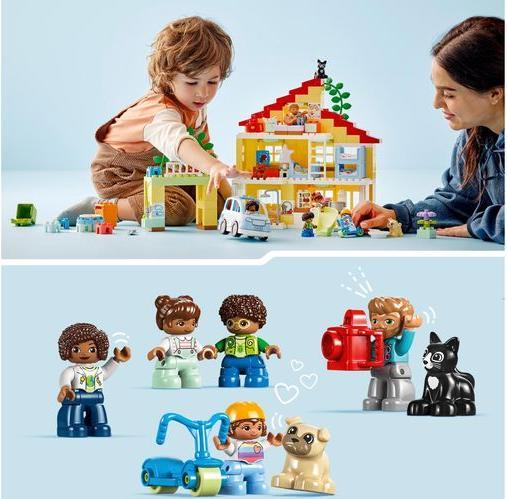 Produktbild LEGO 3-in-1-Familienhaus (10994)