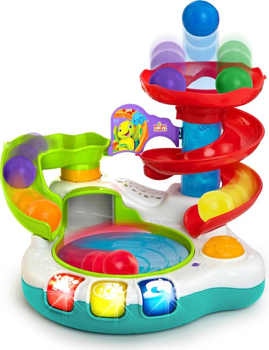 Actual product image Bright Starts Spin 'n slide ball popper