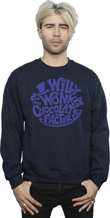 Produktbild Willy Wonka & the Chocolate Factory Typed Logo Sweatshirt (XXL)