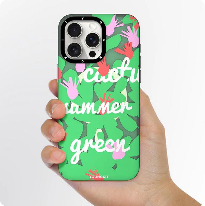Produktbild Youngkit Hülle Summer Fruit-Themed Case mit Magsafe Wassermelon (Apple iPhone 15)