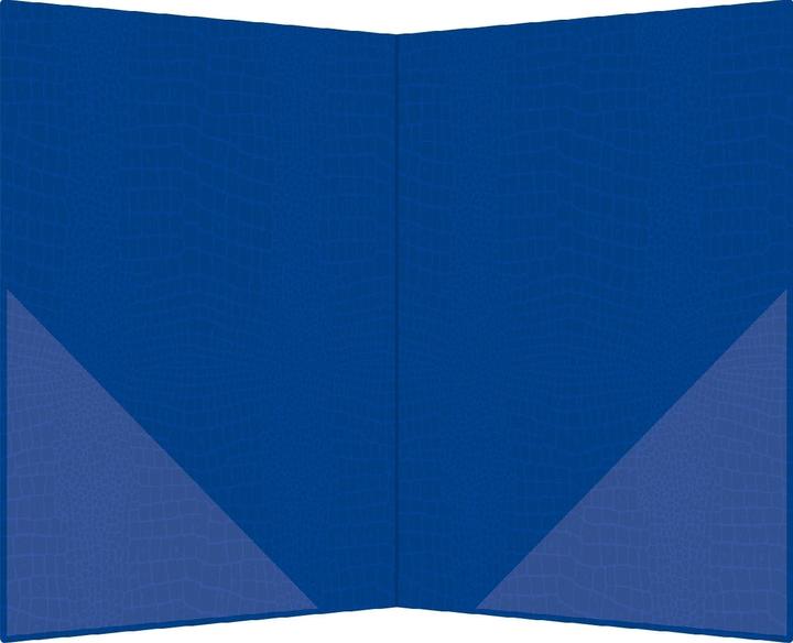 Actual product image Rnk Publisher's certificate folder "Grace Sea Blue" (A4, 1 x)